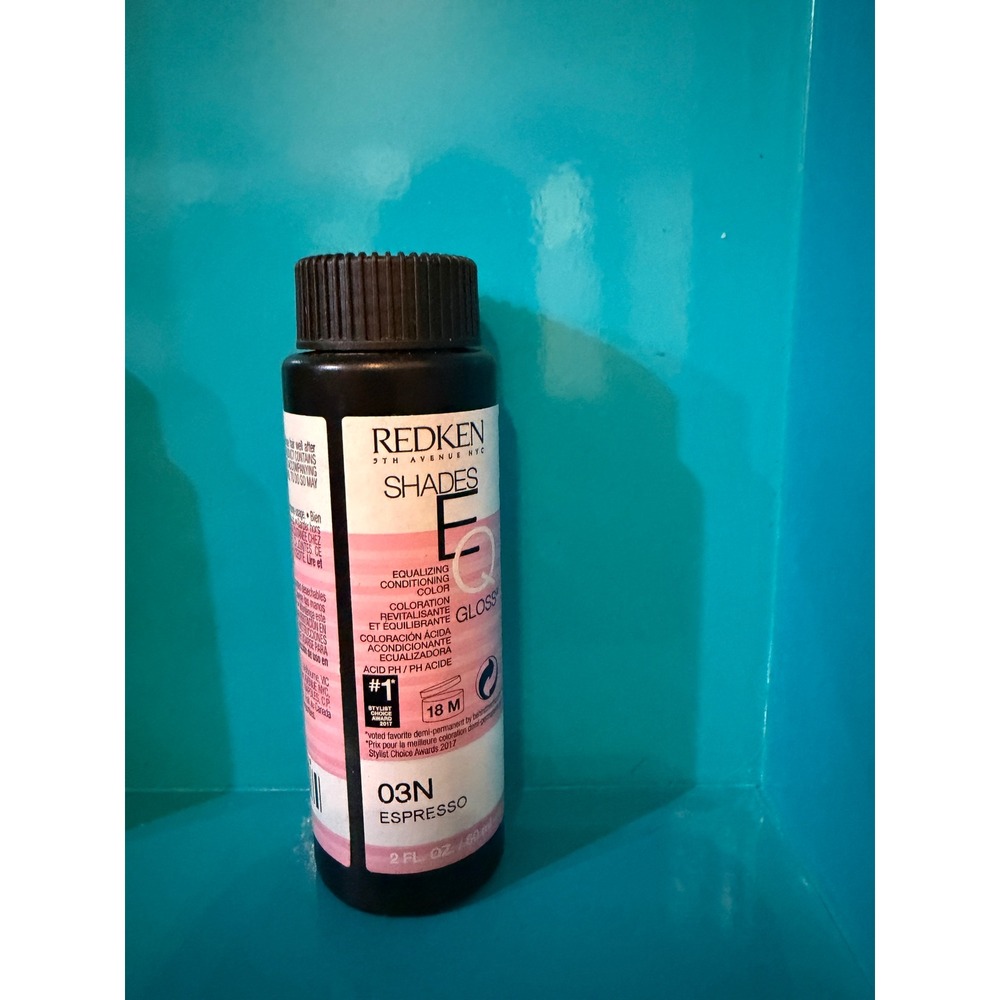 Redken Shades EQ Gloss 3N Espresso Demi-Permanent Hair Color‎ shine